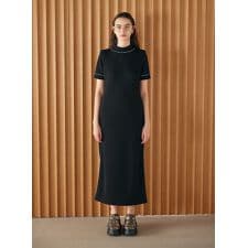 コエル(COEL)のステッチIラインカットワンピース