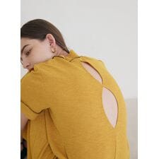 コエル(COEL)のステッチIラインカットワンピース