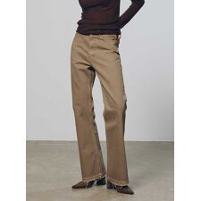 コエル(COEL)のフレアカラーデニムパンツ