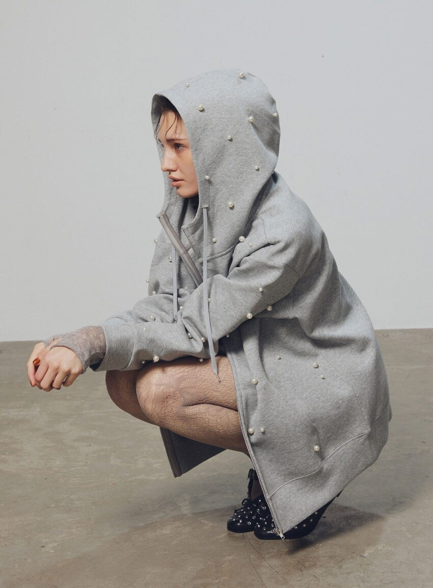 IENA ダブルフェイスジップアップフーディ ダブルフェイスジップアップフーディ | イエナ(IENA) | マルイ