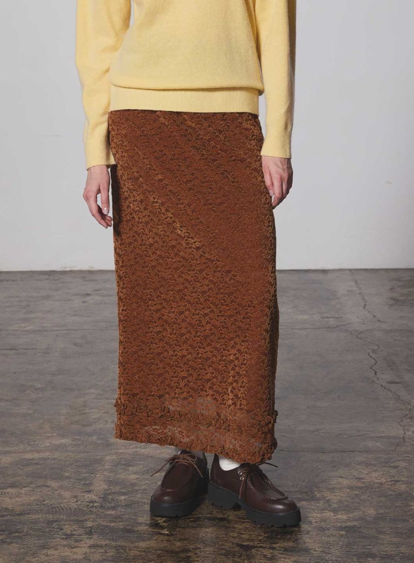 フラワージャガードシアースカート | コエル(COEL) | マルイウェブチャネル