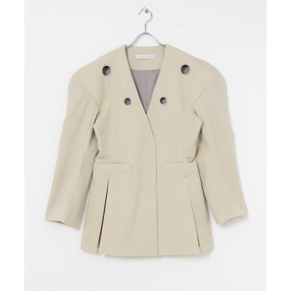 URBAN RESEARCH　ツイードノーカラージャケット URBAN RESEARCH｜ツイードノーカラージャケット | Rakuten