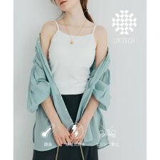 『UR TECH』カップ付きキャミソール