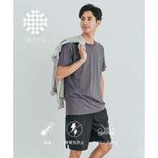 『UR TECH』クルーネックTシャツ