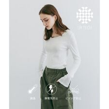『UR TECH』クルーネックロングTシャツ