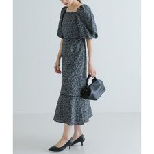 LA MAISON　スクエアネックJQワンピース