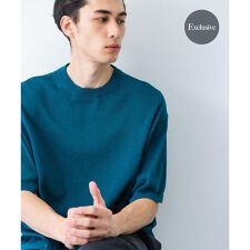 アーバンリサーチ(URBAN RESEARCH)の『別注』crepuscule×UR　Washi Knit Short-Sleeve T-shirts