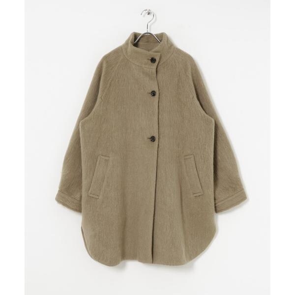 バルカラーシャギーコート