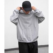 SUPER WIDE SWEAT PARKA