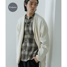 『別注』THOUSAND MILE×URBAN RESEARCH　ニットフリースカーディガン
