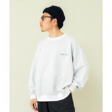 SUPER WIDE SWEAT CREW-NECK