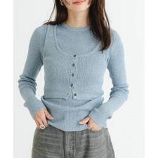 アーバンリサーチ(URBAN RESEARCH)の『UR TECH』メランジコットンベスト