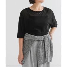 new basic　ドライツイストシアーTシャツ