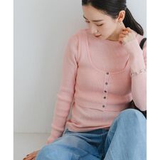 アーバンリサーチ(URBAN RESEARCH)の『UR TECH』メランジコットンクルーネックニット