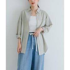 new basic　ガーメントダイオーバーシャツ
