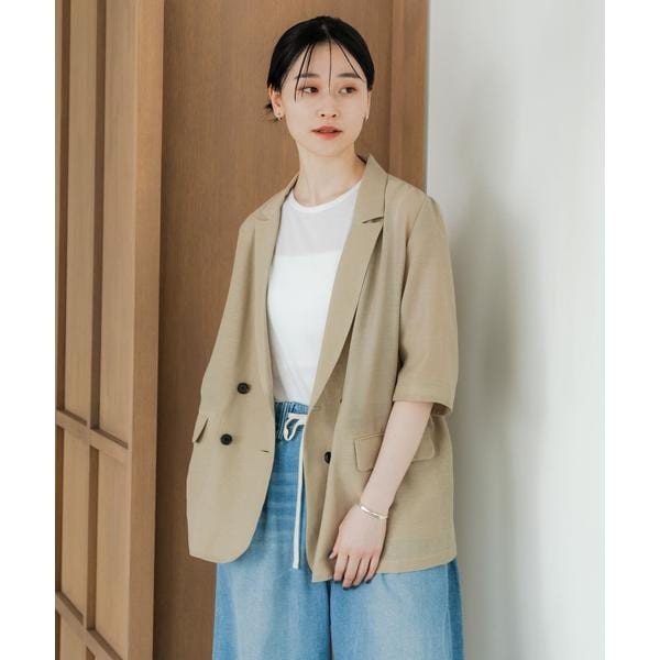 アーバンリサーチ ハーフスリーブジャケット URBAN RESEARCH（アーバンリサーチ）の「ハーフスリーブ