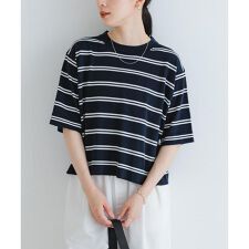 new basic　ハイゲージニットTシャツ