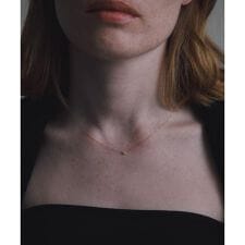 decor『デコール』　18K Dia Necklace0.05ct