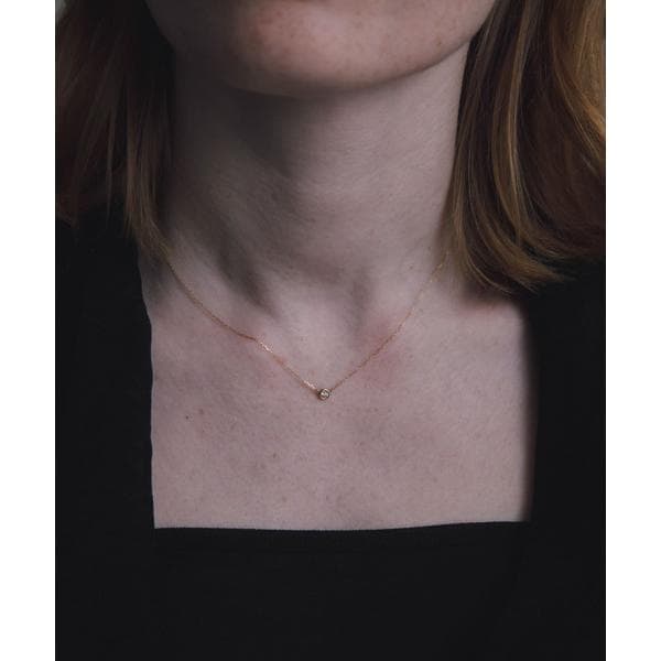 [}C]decorwfR[x 18K Dia Necklace0.1ct/A[oT[`iURBAN RESEARCHj S[h