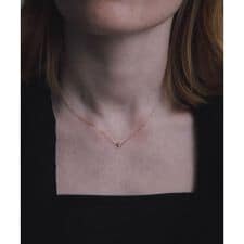 decor『デコール』　18K Dia Necklace0.1ct