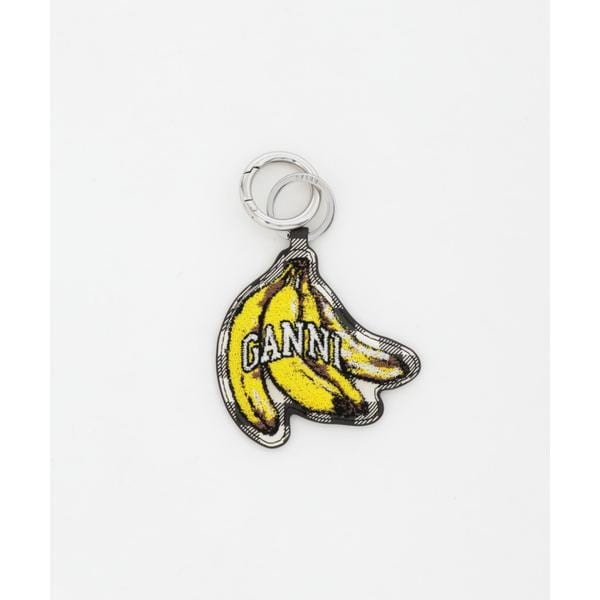 [}C]GANNI Banana Keyring Velvet/A[oT[`iURBAN RESEARCHj ubNn̑