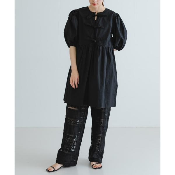 アーバンリサーチ（URBAN RESEARCH）/GANNI　Cotton Poplin Mini Dress GANNI Cotton Poplin Mini Dress | アーバンリサーチ(URBAN RESEARCH