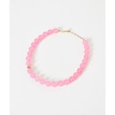 ANNI LU Pink Bubbles Necklace