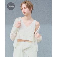 『別注』GGG×URBAN RESEARCH　クロップドワッシャートップス