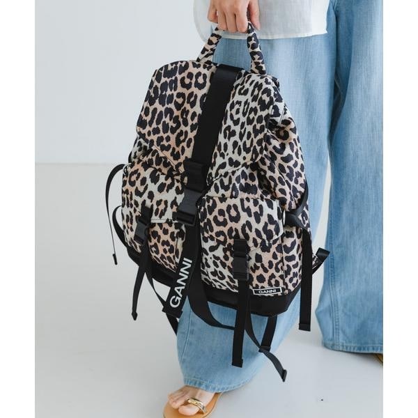 GANNI バックパック GANNI Recycled Tech Backpack P | アーバンリサーチ(URBAN RESEARCH