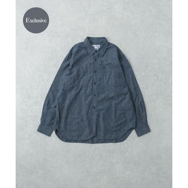 『別注』LE VETEMENT ATLANTIQUE×UR　シャンブレーシャツ