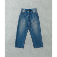 13.5oz DENIM WIDE PANTS