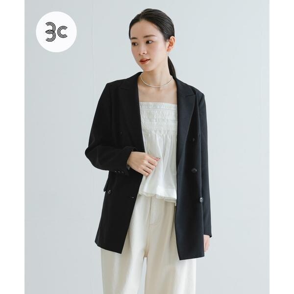 アーバンリサーチ　ダブルブレストブレザージャケット　Sサイズ アーバンリサーチ ダブルブレストブレザージャケット Sサイズ