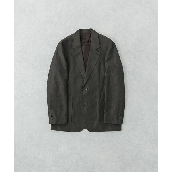 new basic　WOOL LINEN JACKET
