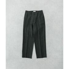 new basic　WOOL LINEN TROUSER