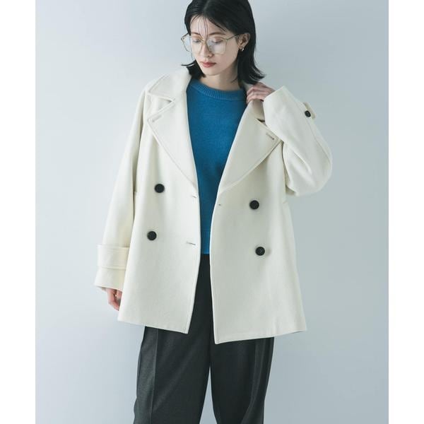 TICCA / ティッカ レオパードシャギーピーコート 0243410252