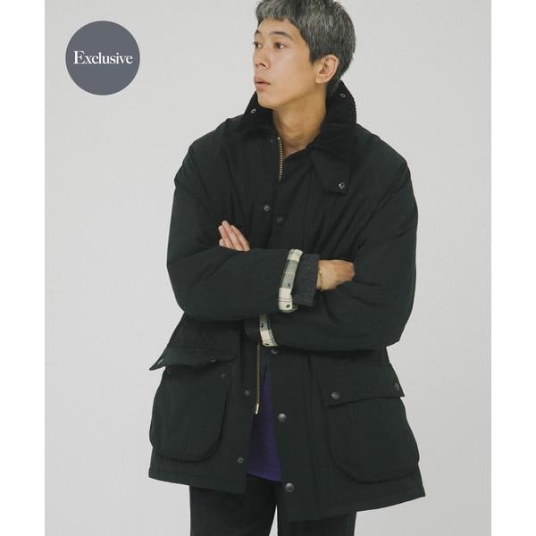 [�}���C]�w�ʒ��xBarbour / URBAN RESEARCH PADDED OS BEAUFORT/�A�[�o�����T�[�`�iURBAN RESEARCH�j �u���b�N