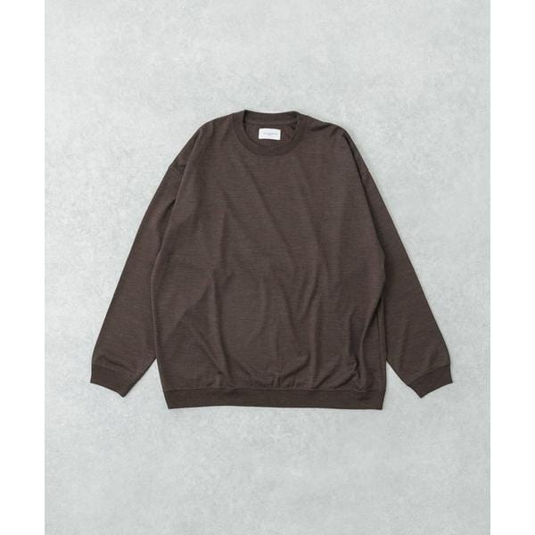 MIX MOULINE CREW-NECK KNIT | アーバンリサーチ(URBAN RESEARCH