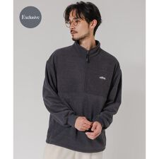 『別注』THOUSAND MILE×URBAN RESEARCH　ニットフリースハーフジッププルオー