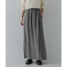 キュプラギャザーIラインスカート