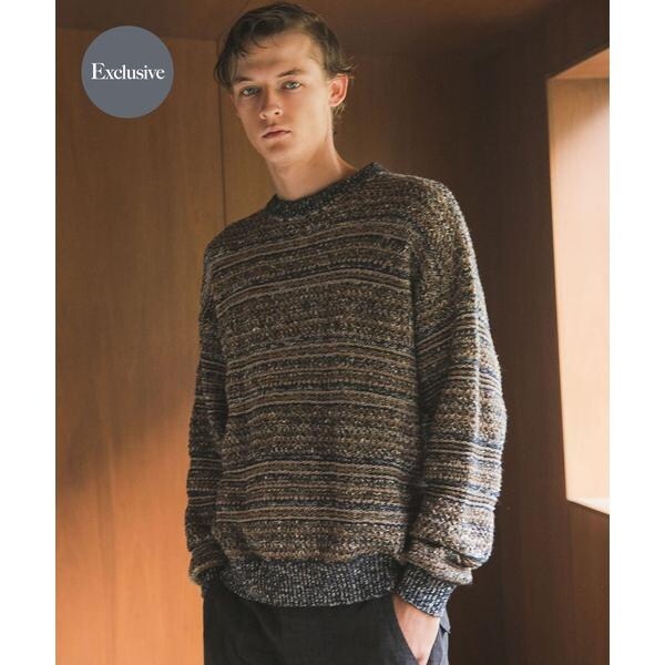 アーバンリサーチ（URBAN RESEARCH）/『別注』crepuscule×URBAN RESEARCH　Multi Border Mix CRE 別注』crepuscule×URBAN RESEARCH Multi Border Mix CRE | アーバン