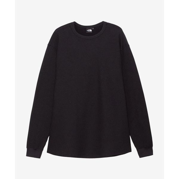 [}C]THE NORTH FACE Long-Sleeve Warm Waffle Crew/A[oT[`iURBAN RESEARCHj ubN