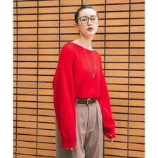 アーバンリサーチ(URBAN RESEARCH)の『一部WEB限定カラー』ヘアリールーズニット