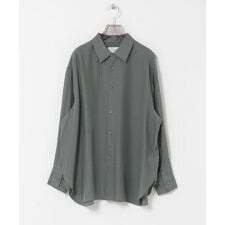 new basic　WASHABLE CUPRA SHIRTS