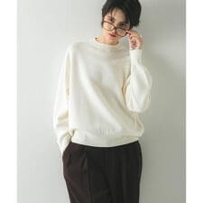 アーバンリサーチ(URBAN RESEARCH)のコットンカシミヤスウェットニット
