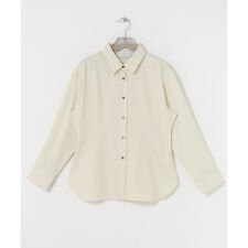 new basic　WOOL TWILL SHAPE SHIRTS