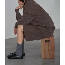 アーバンリサーチ(URBAN RESEARCH)のnew basic　CASHMERE SILK MOULINE HALFPANTS