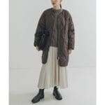Sサイズ/WEB限定』コクーンキルティングロングダウン | アーバン 