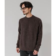 FOX CASHMERE CREW-NECK KNIT