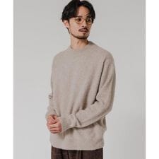 FOX CASHMERE CREW-NECK KNIT