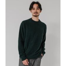 FOX CASHMERE CREW-NECK KNIT